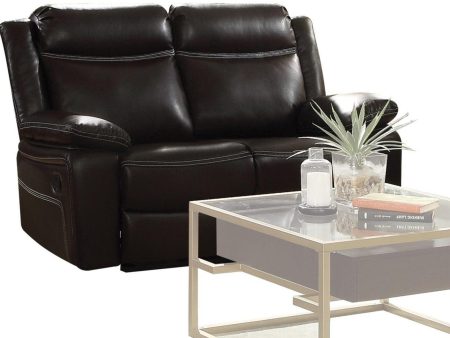 Acme Furniture Corra Motion Loveseat in Espresso 52051 Discount