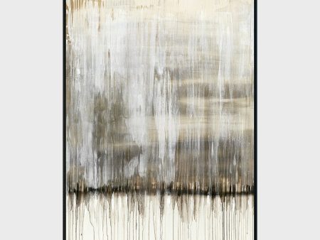 Steam - 48  x 72  Canvas Art - Gray Online Sale