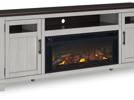 Darborn 88  TV Stand with Electric Fireplace Fashion