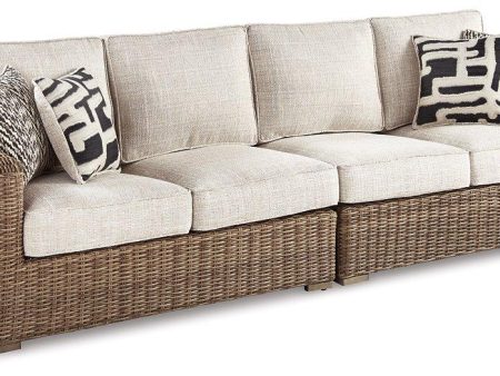 Beachcroft 2-Piece Outdoor Loveseat with Cushion Discount