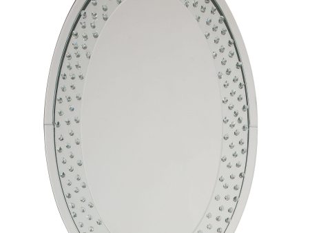 Nysa Mirrored & Faux Crystals Wall Decor Online