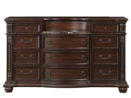 Cavalier Dresser in Dark Cherry 1757-5 Cheap