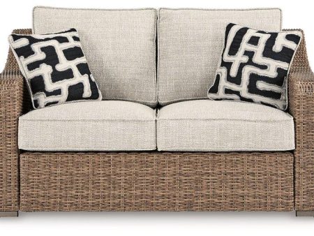 Beachcroft Outdoor Loveseat with Cushion Online now