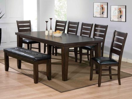 Acme Furniture Urbana Rectangular Dining Table in Espresso 74620 For Discount