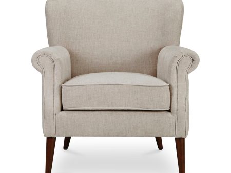 Harriet - Accent Chair - Beige Online Sale