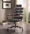 Calan Vintage Black Top Grain Leather Office Chair Hot on Sale