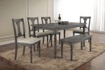 Wallace Weathered Gray Dining Table Online now