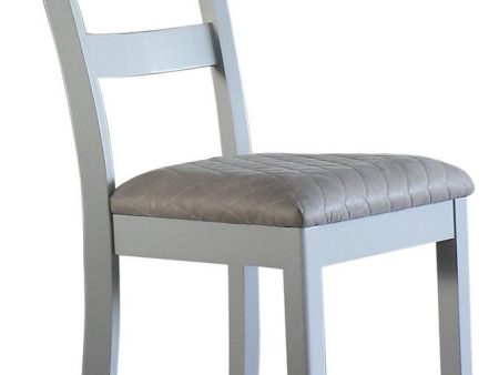 Acme Furniture House Marchese Side Chair in Pearl Gray (Set of 2) 68862 Hot on Sale