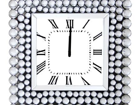 Bione Mirrored Wall Clock For Sale