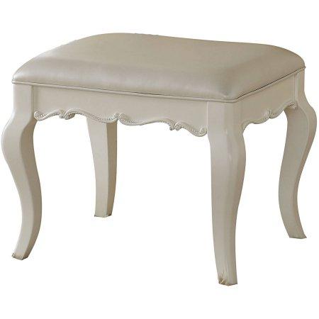 Acme Edalene Vanity Bench in Pearl White 30519 Online Sale