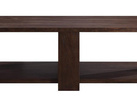 Niamey Walnut Coffee Table Online Sale