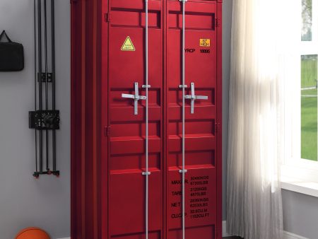 Cargo Red Wardrobe (Double Door) For Discount