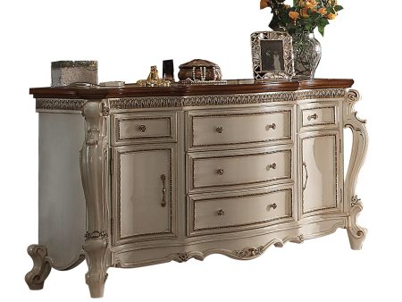 Picardy Antique Pearl & Cherry Oak Dresser Online Hot Sale