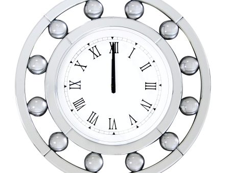 Boffa Mirrored Wall Clock Supply