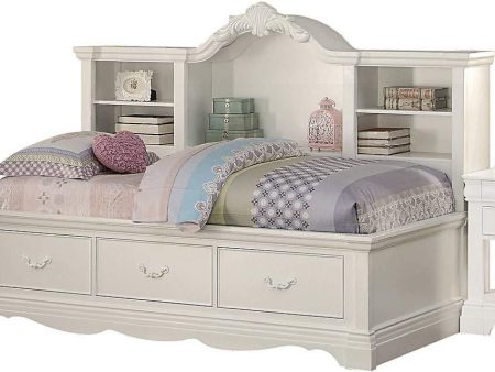 Acme Estrella Youth Daybed w Storage in White 39150 For Discount