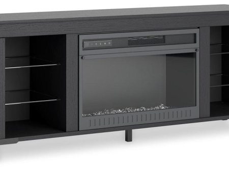 Cayberry 3-Piece Entertainment Center with Electric Fireplace Supply