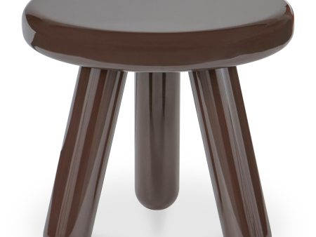 Joy - Accent Table - Dark Brown Online