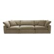 Clay - Modular Sofa Performance Fabric - Desert Sage on Sale