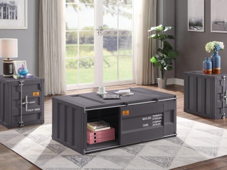 Cargo Gunmetal Coffee Table Online Hot Sale