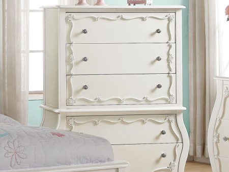 Acme Edalene Chest in Pearl White 30515 Fashion