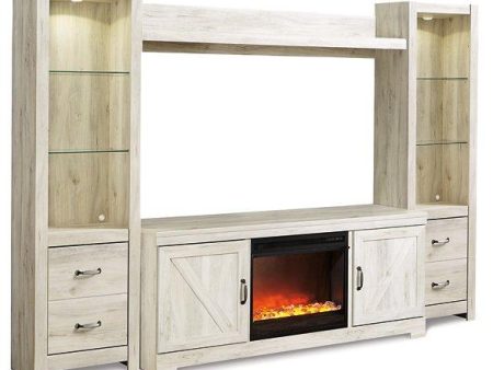 Bellaby 4-Piece Entertainment Center with Fireplace Fashion