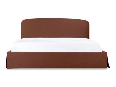 Joan - King Storage Bed - Rust Hot on Sale