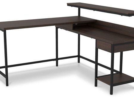 Camiburg Home Office L-Desk with Storage Cheap