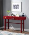 Cargo Red Vanity Desk Fashion