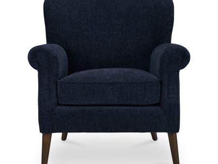 Harriet - Accent Chair - Dark Blue Fashion