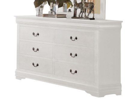 Louis Philippe White Dresser on Sale