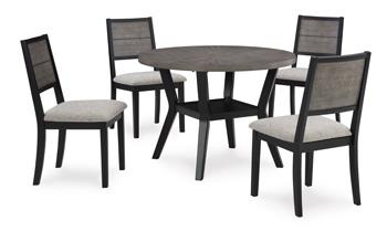 Corloda Dining Table and 4 Chairs (Set of 5) Online Hot Sale