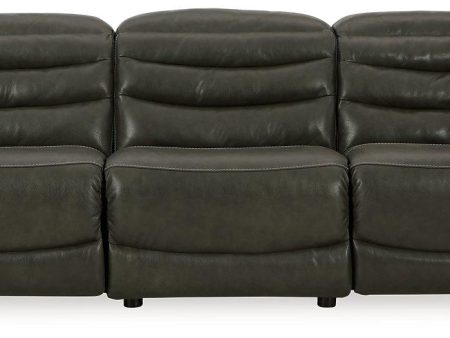 Center Line Power Reclining Sectional Fashion