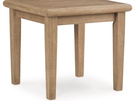 Carter Hall - Beige - Square End Table For Cheap