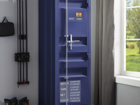 Cargo Blue Wardrobe (Single Door) Discount