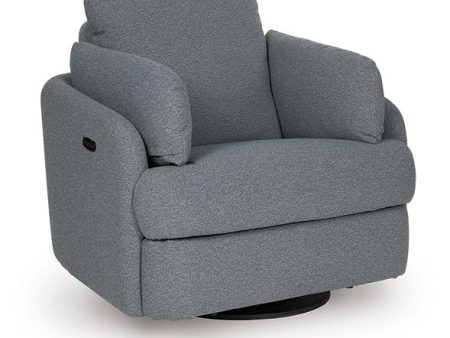 Alainmont Next-Gen Nuvella Swivel Power Recliner Hot on Sale