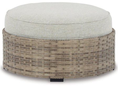 Calworth Outdoor Ottoman with Cushion Cheap