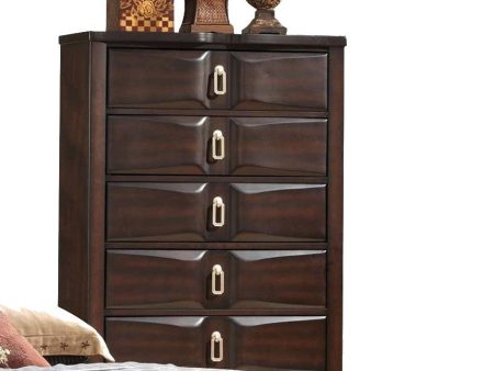 Acme Lancaster 5-Drawer Chest in Espresso 24576 Online