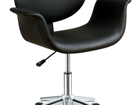 Camila Black PU Office Chair Supply