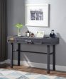 Cargo Gunmetal Vanity Desk Fashion