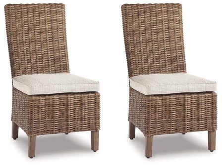 Beachcroft Outdoor Side Chair with Cushion (Set of 2) on Sale