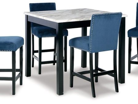 Cranderlyn Counter Height Dining Table and Bar Stools (Set of 5) For Discount