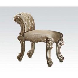 Acme Vendome Vanity Stool Gold Patina 23008 Online now