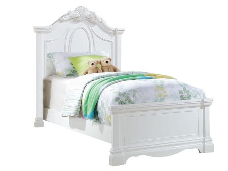 Acme Estrella Youth Full Panel Bed in White 30235F Online