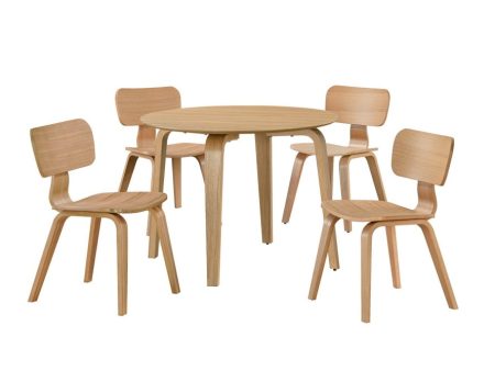 Modern Light Oak Dining Set Online