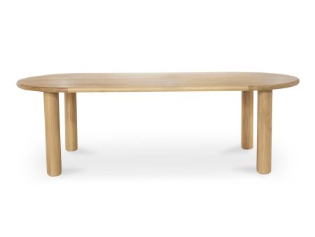 Milo - Dining Table Large - Natural Solid Oak Online