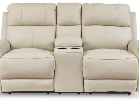 Dahlmoore Power Reclining Loveseat with Console Online