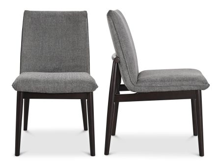 Charlie - Dining Chair (Set of 2) - Dark Gray Online Hot Sale