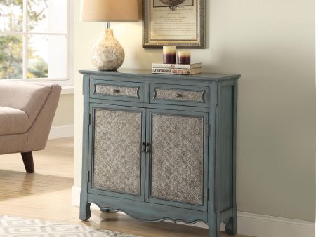 Winchell Antique Blue Console Table Sale