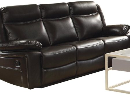 Acme Furniture Corra Motion Sofa in Espresso 52050 Cheap