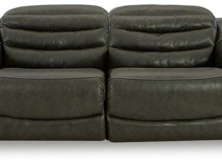 Center Line 2-Piece Power Reclining Loveseat Online Sale